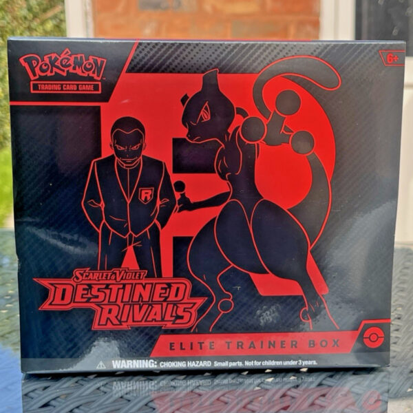 POKÉMON TCG Scarlet & Violet: Destined Rivals Elite Trainer Box (ETB) – Sealed
