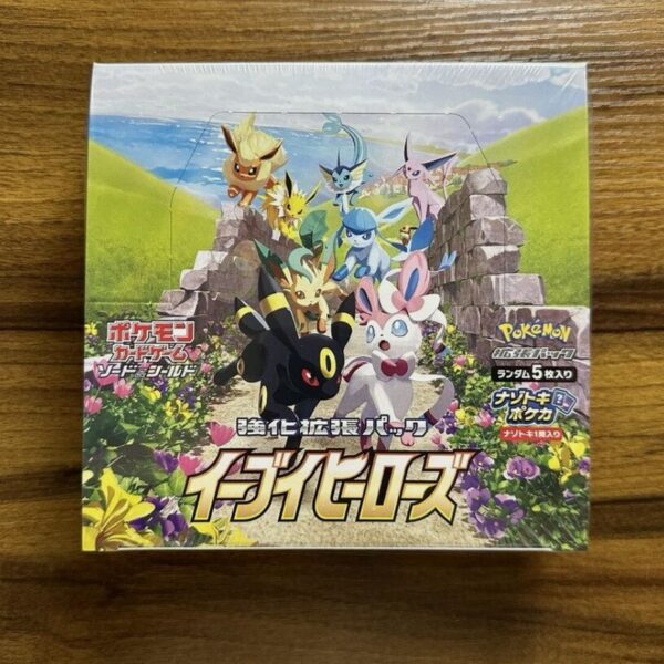 Japanese Eevee Heroes Booster Box – Pokémon Sword & Shield TCG